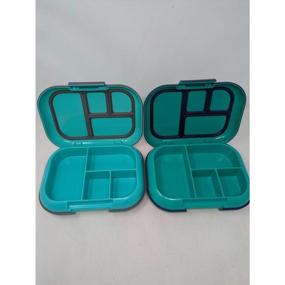 2x Bentgo Kids' Chill Lunch Box Bento-Style 4 Compartments - Picture 4 of 4